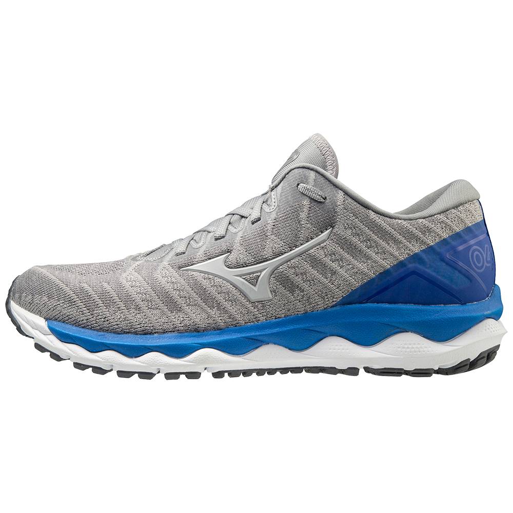 Mizuno Wave Sky 4 WAVEKNIT™ Férfi Futócipő Szürke NMS985346